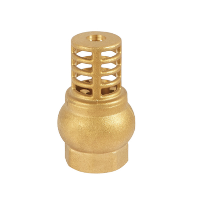 OEM messing voetklep zeer lage druk lucht check klep 12 inch