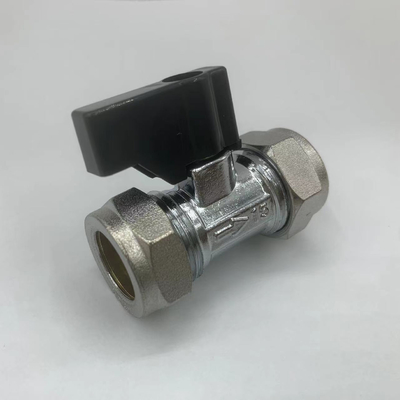 Hoogdruk NPT-klep Messing olie gas 1/2 inch Vrouwelijke draad gesmeed Messing gas balk klep