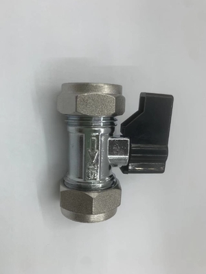 Hoogdruk NPT-klep Messing olie gas 1/2 inch Vrouwelijke draad gesmeed Messing gas balk klep