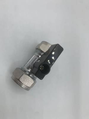Hoogdruk NPT-klep Messing olie gas 1/2 inch Vrouwelijke draad gesmeed Messing gas balk klep