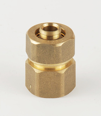 OEM op maat gemaakte precieze getreden koperen elleboog fitting