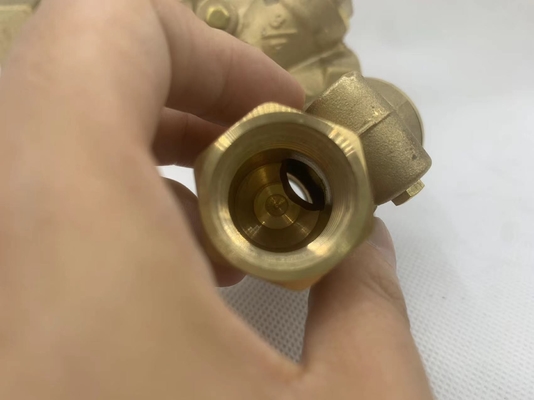 Vernield messing hoge druk duursame buis mexico type Y strainer afvoer globe klep voor water
