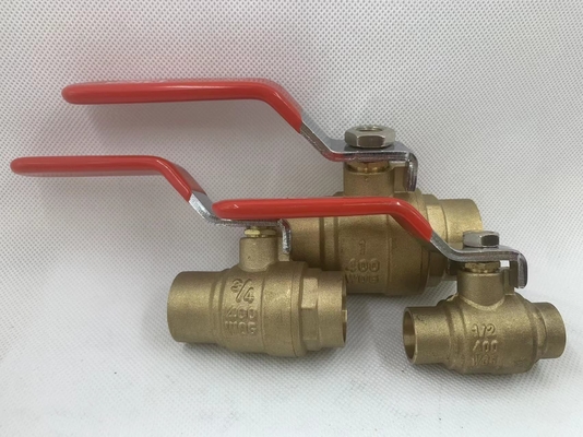 Mexico warm verkoop 1/2 Inch gas Vrouwelijk Gegooid Gegooid Messing Volledig gelast kogelventil