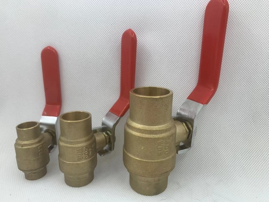 Mexico warm verkoop 1/2 Inch gas Vrouwelijk Gegooid Gegooid Messing Volledig gelast kogelventil