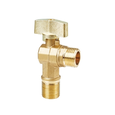 OEM Driehoek water Messing hoek klep met de beste prijs productie bad &amp; douche kranen