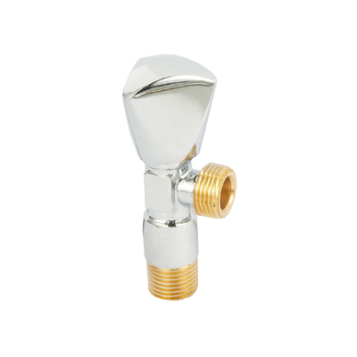 Messing mini 90 graden steviger hoek klep