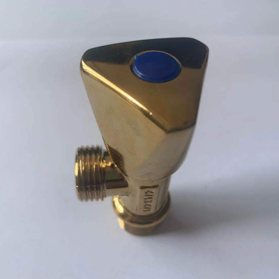 Nieuw aangekomen 1/2&quot; gechroomde koude en hete hoekklep
