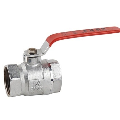 25mm de Ingepaste Antiwear Haven dn20-NPT met hoge weerstand van de MessingsKogelklep