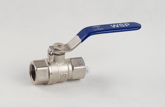 25mm de Ingepaste Antiwear Haven dn20-NPT met hoge weerstand van de MessingsKogelklep