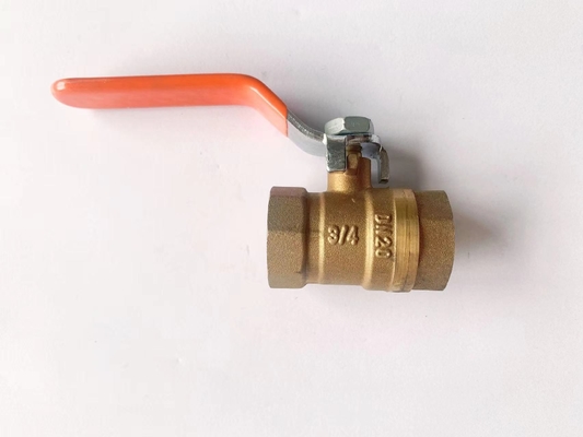 Kogelklep van de het MessingsKogelklep Pn30 van Rohs de Normale Temperatuur 1-1/4