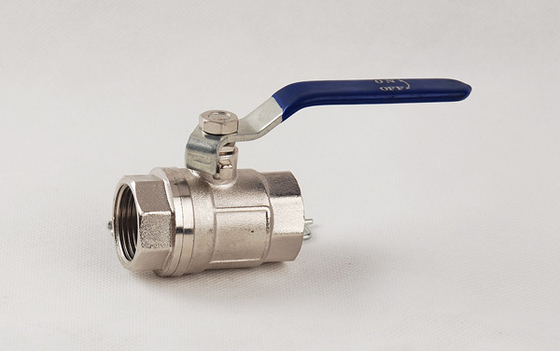 OEM ODM OBM 1/2 Duim - Normale Temperatuur van de 4 Duim de Messing Ingepaste Kogelklep