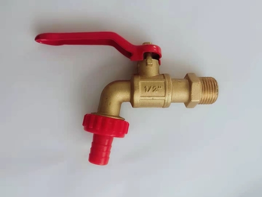 1/2 3/4 van de de Slangslab van de Duimtuin van de het Messingsslang Tapkraan Plastic Handvat