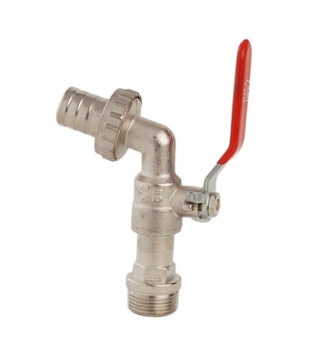 Middelgrote Temperatuur de Klep van Bibcock van het 3/4 Duimmessing met Water Hoofdkranen