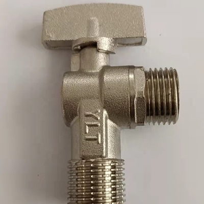 20MM~63MM van de het Messingshoek van het Havenloodgieterswerk Aangedreven de Kogelklep hydraulisch