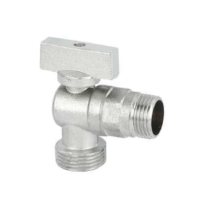 NPT van de de Hoekklep van de Draadtapkraan de HoekSluitkleppen 3/8inch van Chrome
