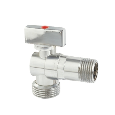 NPT van de de Hoekklep van de Draadtapkraan de HoekSluitkleppen 3/8inch van Chrome