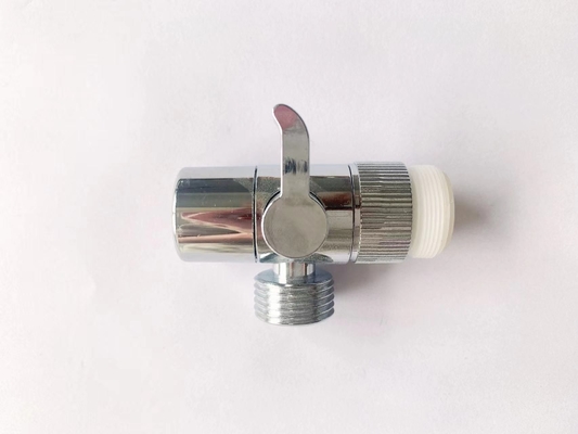 NPT van de de Hoekklep van de Draadtapkraan de HoekSluitkleppen 3/8inch van Chrome
