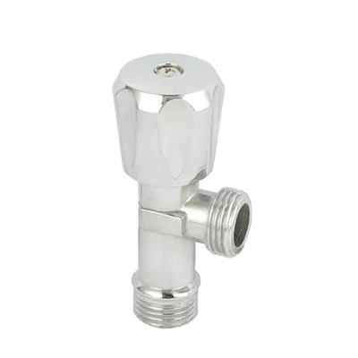 Messing Mini Firmer Ms Angle Valve Klep 15mm van de 90 Graadhoek Opgepoetste Haven