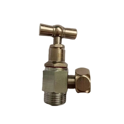 Van het het Koude Water1/2inch Messing van de badkamersmontage de Hoekklep Geplateerd Chrome