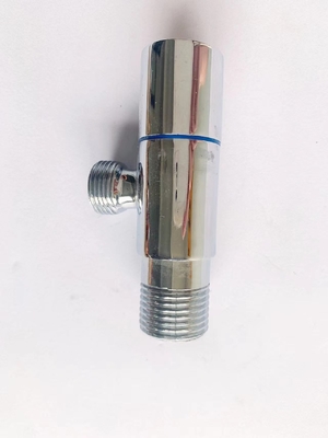 Van het het Koude Water1/2inch Messing van de badkamersmontage de Hoekklep Geplateerd Chrome