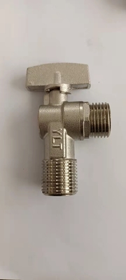 1/2Inch verchroomde van het de Sluitkleptoilet van de Gootsteenhoek de Hoekklep