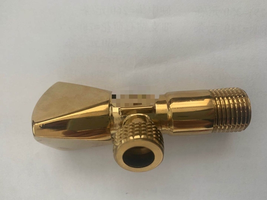 1/2Inch verchroomde van het de Sluitkleptoilet van de Gootsteenhoek de Hoekklep