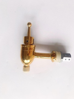 De handoem 1/2inch Klep van de Messingshoek met het Handvat van de Zinklegering