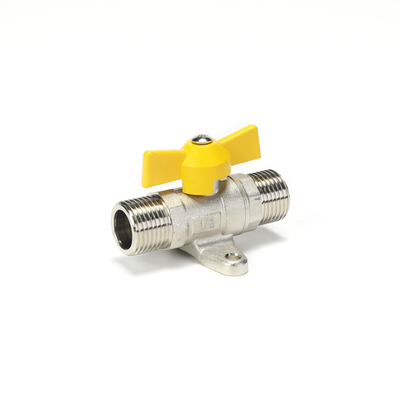 Hand1/2inch-de Klepmontage van het Messingsgas voor Normale Temperatuur