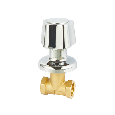 Standaard 1/2-6inch Messing Verborgen Water Afgesloten Klep met antirust Handvat
