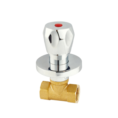 Snelle de Sluitklepoem van Montagemini water inlet straight brass ODM OBM