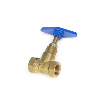 OEM van het chroomplateren Sluitklep 1/2inch van het Bal de Hete Rechte Messing