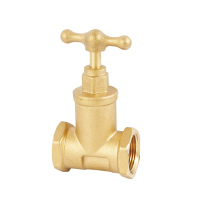 1/2“ X 3/8“ 1/4 Ingepaste de HoekSluitklep dn20-NPT van het Draaimessing