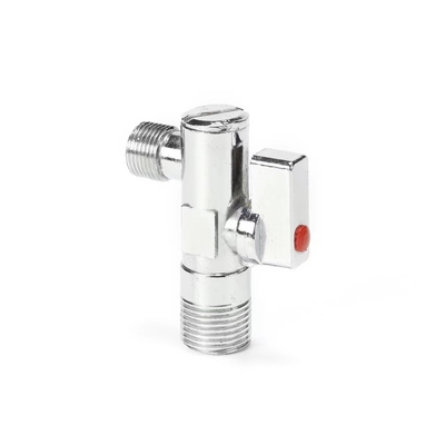 1/2 &quot; Grootte hefboom Chrome Messing Hoek Klep Npt Inlaat