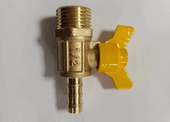 Gemaakte 1 2 Messing Ball Valve Normale temperatuur voor olie gas Water
