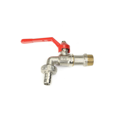 1/2 inch Messing Bibcock Valve met draadverbinding voor waterdistributie