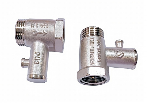1/2 Messing controle klep Vernield waterverwarmer veiligheid
